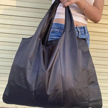 Load image into Gallery viewer, Large Capacity Foldable Grocery Bag – Waterproof Reusable Shopping Tote