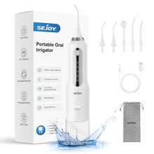 Load image into Gallery viewer, SEJOY Water Flosser for Teeth Irrigator Teeth Whitening Tool Portable Water Pick Personal Care Appliances Dental Teeth Cleaner