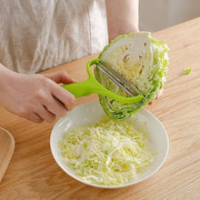 Load image into Gallery viewer, Cabbage Slicer & Vegetable Cutter – Stainless Steel Grater for Salad, Potatoes, Carrots & More