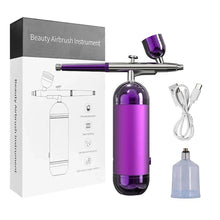 Load image into Gallery viewer, Portable Airbrush Nail Kit with Compressor - For Nails, Art, Cake, and Crafts