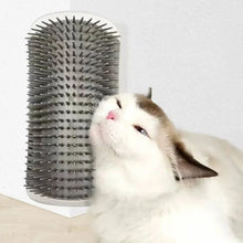 Load image into Gallery viewer, Cat Massage Brush & Hair Remover β Self-Grooming Wall Corner Comb for Cats | Detachable, Easy-Clean Pet Massage Tool