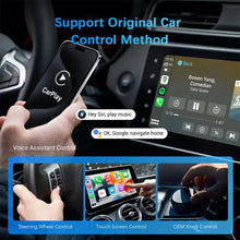 Load image into Gallery viewer, NEW 2in1 Wireless CarPlay AI Mini Android Auto Box Plug&Play Automatic Connection Compatible with 99% of Cars For Car Radio