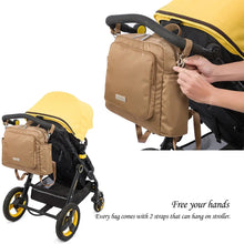 将图片加载到图库查看器,Soboba Diaper Bag Waterproof Large Capacity Backpack for Newborn