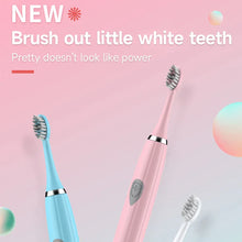 将图片加载到图库查看器,Electric Toothbrush for Adults Soft DuPont Bristle Portable Battery Endurance IPX6 Waterproof Intelligent Effective Oral Care