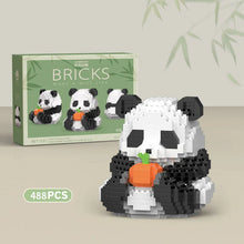 Load image into Gallery viewer, Creative DIY Assemable Animal Cute MINI Chinese Style Animal Panda Building Block Educational Boy Toys For Children Model Bricks