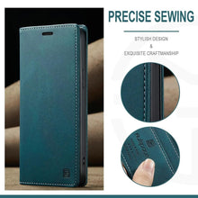 Load image into Gallery viewer, Vintage Wallet Case Card Holder Kickstand Built-in Magnetic Flip Leather Case for iPhone Leather Cases for iPhone 14 13 12 11 Pro Max Mini XR XS Max 8 7 6s Plus Wallet Flip Cover