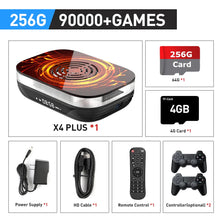 将图片加载到图库查看器,KINHANK Amlogic S905X4 Retro Video Game Console Super Console X4 Plus 90000 Game for 60+ Emulators Arcade/MAME/NAOMI 4K HD TVBox
