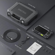 将图片加载到图库查看器,TESLONG NTS500 Industrial Endoscope Pipe Inspection Camera Car Borescope 5.0 Color Screen HD 1080p Endoscopio
