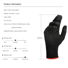 Load image into Gallery viewer, 2PCS Sweat Proof Anti-slip Sensitive Touch Screen Gaming Finger Thumb Sleeve Fingertip Gloves for Biking PUBG Game Accessories
