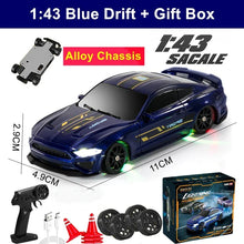 Load image into Gallery viewer, 1/64 4WD High-Speed Drift RC Car – Mini Remote Control Racing Toy for Kids & Adults