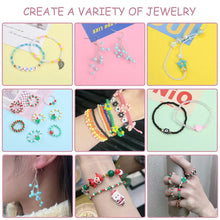 Load image into Gallery viewer, 5200Pcs Glass Rice Beads Jewelry Making Kit – 24-Grid Box for DIY Bracelets, Earrings & Kandi Accessories | Handmade Craft Supplies Set