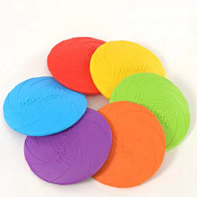 Load image into Gallery viewer, Bite-Resistant Dog Flying Disc Toy – Durable Plastic Frisbee for Outdoor Play & Puppy Training