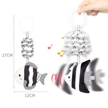 Load image into Gallery viewer, Stroller Hanging Bell Plush Doll Baby Rattles Newborn Visual Toy