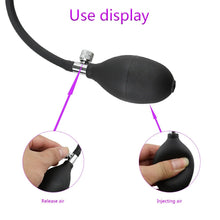 Load image into Gallery viewer, Urethra Catheter Dilator Inflatable Expandable Horse Eye Stick Silicone Penis Plug Male Masturbator Trainer Sex Toys For Men
