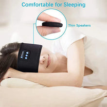 将图片加载到图库查看器,Fone Bluetooth Earphones Sports Sleeping Headband Elastic Wireless Headphones Music Eye Mask Wireless Bluetooth Headset Headband