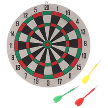 Load image into Gallery viewer, 1Set Dart Board Darts Game Set Perfect for Cave Game Room Kids Decoration