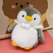 Load image into Gallery viewer, New Cute Penguin Plush Toy Baby Comforting Sleep Doll Fluffy Penguin Wearing Clothes Hats Stuffed Animal Pillow Birthday Gifts