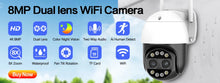 Load image into Gallery viewer, Tuya Smart Life Home Security Camera System Wireless 5MP Wifi CCTV PTZ IP Video Surveillance Camera 2 Way Audio Baby Monitor 2K