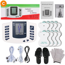 Load image into Gallery viewer, Electronic Pulse Massager Acupuncture EMS Tens Muscle Stimulator Microcurrent Low Frequency Slimming Massage Machine Health Care