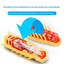 将图片加载到图库查看器,Interactive Mini Electric Bug Cat Toy – Battery Operated Flip Beetle