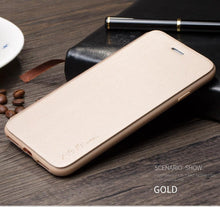 Load image into Gallery viewer, Ultra Thin Slim Case For iPhone 13 12 Case 6S 7 8 Plus X XR XS Max Flip Leather Cover For iPhone 12 11 Pro Max Case Leather Extra Slim Phone Case With Stand Function