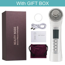 Load image into Gallery viewer, Ultrasonic Ion Facial Massager - Photon Rejuvenation & EMS Microcurrent, Portable Vibration Skin Care Device for Home Use