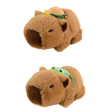 Load image into Gallery viewer, Kawaii Capybara Plush Slap Snap Wristband β Funny Kids Toy Bracelet