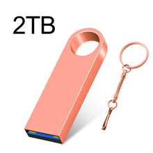 Load image into Gallery viewer, New 2025 Metal Pen Drive 2TB Cle Usb Flash Drives 1TB High Speed Pendrive 512TB 128GB Memoria Usb 3.0 For xiaomi mijia equipment