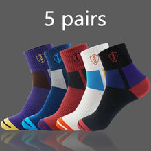 Load image into Gallery viewer, 10PCS Men’s Mid-Calf Cotton Socks – Solid Color, Versatile for All Seasons