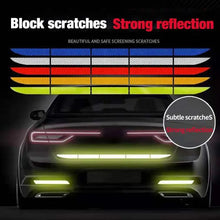 Load image into Gallery viewer, Car Wheel Hub Reflective Stripes Door Handle Safety Warning Sticker Car Rear Warning Tape Automobile Sticker Exterior Accessorie
