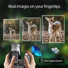 Load image into Gallery viewer, NBD 64MP Digital Camera for Photography, 4K Vlogging Camera with 3’’ Flip Screen,16X Digital Zoom,2 Batteries, 32GB TF Card