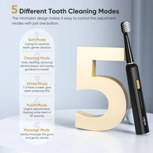 Load image into Gallery viewer, Sejoy Sonic Electric Toothbrush for Adults Dental Rechargeable 5 Cleaning Modes Sonic Toothbrush Personal Care Appliances