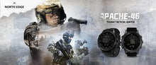 Load image into Gallery viewer, NORTH EDGE Men's sport Digital watch Hours Running Swimming Military Army watches Altimeter Barometer Compass waterproof 50m