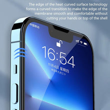 将图片加载到图库查看器,4PCS Screen Protector for iPhone 14 13 12 11 Pro Max Mini Tempered Glass for iPhone 7 8 6 6S Plus X XR Xs Max SE 2020 Glass One-piece Front Scratchproof Tempered Glass