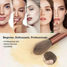 Load image into Gallery viewer, Soft Fluffy Professional Makeup Brush Set - 13-16pcs for Foundation, Eyeshadow, and More