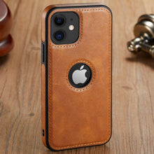 Load image into Gallery viewer, Luxury PU Leather Phone Case For iPhone 14 pro max 13 Pro max 11 12 Pro Max XR XS Max X 7 Plus case leather Slim Back Cover Compatible with iPhone 13 Pro Case Slim Leather Classic Luxury Elegant Phone Cover