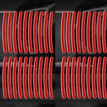 Load image into Gallery viewer, Car Wheel Hub Reflective Stripes - Safety Tire Warning Stickers for Night Driving