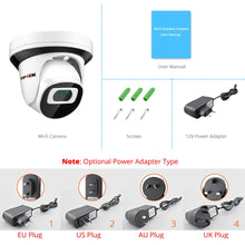 Load image into Gallery viewer, 4MP IP Wifi Camera Wi-Fi 2MP 1080P Surveillance Camera Indoor Home Two Way Audio Wireless Security Camara 2.8mm Video CamHi Cam