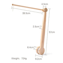 将图片加载到图库查看器,Wooden Baby Rattle Crib Mobile Holder for Newborns