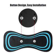 将图片加载到图库查看器,5pcs set Neck Back Massager Sticker EMS Pulse Mini Electric Massage for Shoulder Leg Cervical Body Muscle Stimulator Relief Pain