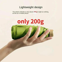 将图片加载到图库查看器,Mini Sun Umbrella – Pocket Folding Rain & UV Protection Parasol