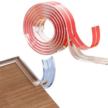 Load image into Gallery viewer, Transparent Baby Safety Strip with Double-Sided Tape for Furniture