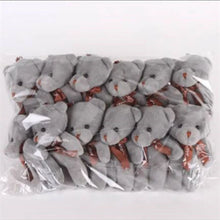 Load image into Gallery viewer, 12Pcs/Lot Soft Stuffed Bear Plush Toys Mini Teddy Bear Dolls Toy Small Gift Party Wedding Keychain Bag Pendant Teddy Key Chain