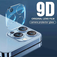Load image into Gallery viewer, Full Cover HD Back Camera Glass Protectors for iPhone 13 12 Pro Max 13Mini Lens Protective Glass Film on IPhone 11 14 PRO MAX XS Ultra Thin Tempered Glass Camera Lens Screen Protector