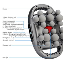 Load image into Gallery viewer, 22-Head Fascia Gun High-Frequency Vibration Body Massage Gun Back and Waist Massager Neck Shoulder Massager Muscle masajeador