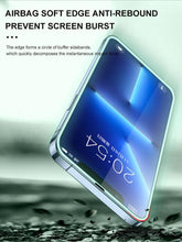 Load image into Gallery viewer, 2Pcs Luminous Protective Glass For iPhone 14 13 12 11 Pro Max X XR XS Screen Protector For 7 8 6 Plus SE3 Glowing Tempered Glass Luminous Glowing Tempered Glass Screen Protector for iPhone