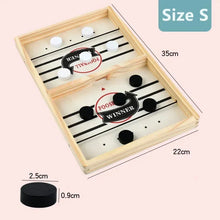 Load image into Gallery viewer, Foosball Winner Games Table Hockey Game Catapult Chess Parent-child Interactive Toy Fast Sling Puck Board Game Toys For Children