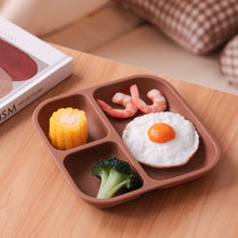 Load image into Gallery viewer, Color Kids Silicone Divided Suction Plate BPA-Free Toddler Dish