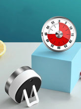 Load image into Gallery viewer, 60-Minute Visual Timer For Kids Study Fridge Magnets Kitchen Timer Mechanical Stopwatch Alarm Clock Kitchen Cooking Accessories