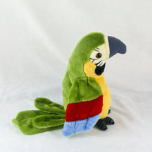 Load image into Gallery viewer, Talking Macaw Parrot Plush – Repeat & Speak Electronic Stuffed Toy